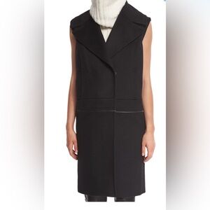 [Elie Tahari] long vest wool coat